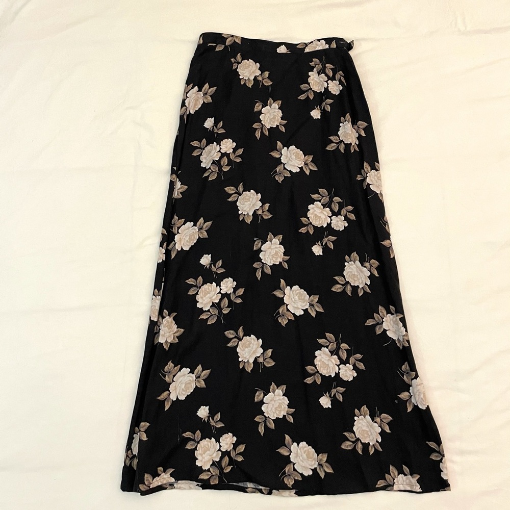 Vintage floral, highwaisted skirt